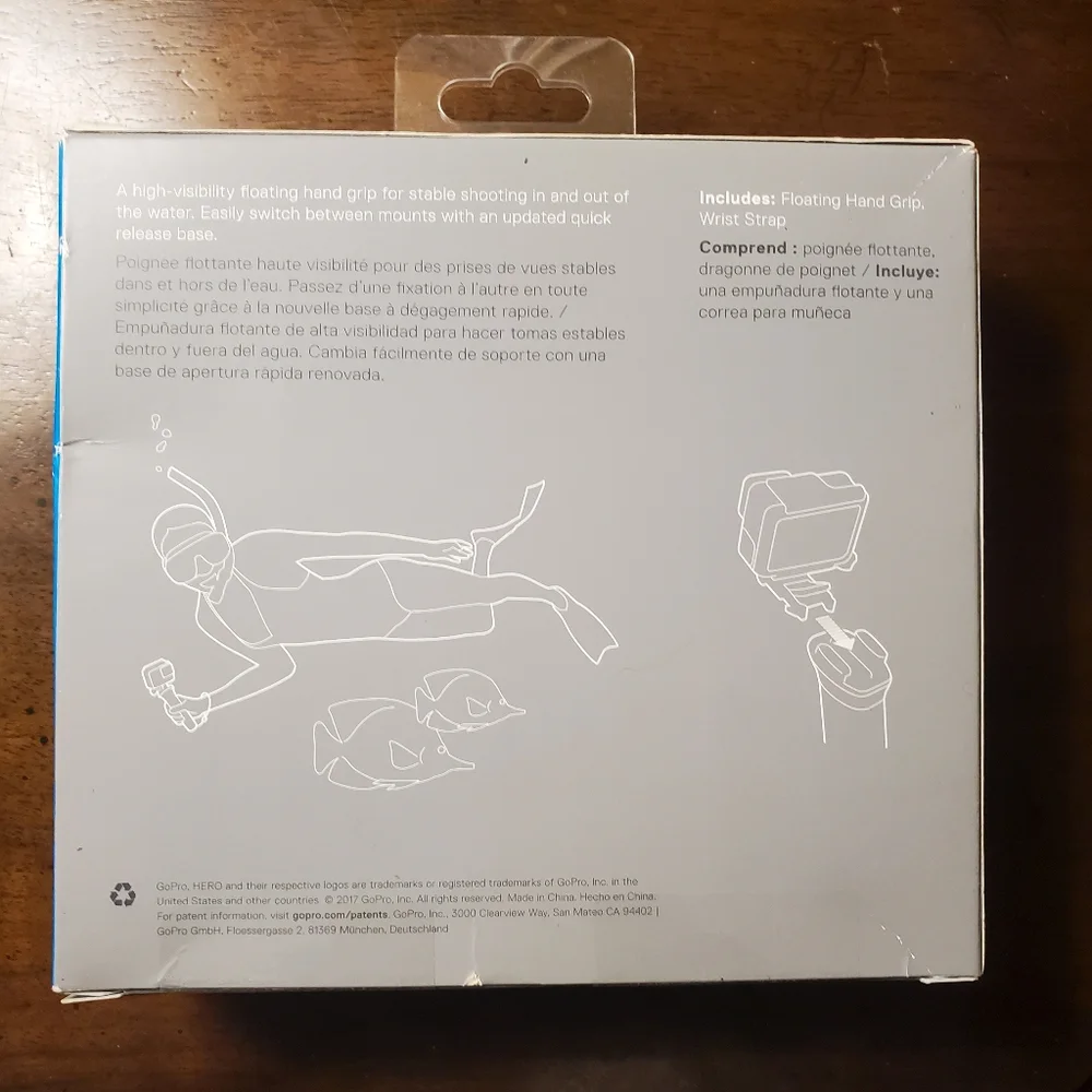 NWT GoPro-The Handler-Floating Hand Grip